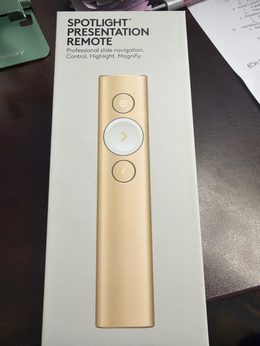 Logitech spotlight presentation remote